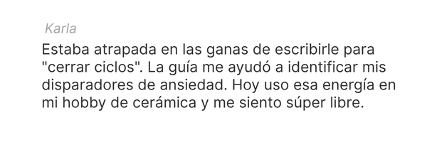 Karla: identificó sus disparadores de ansiedad y volvió a disfrutar su hobby.