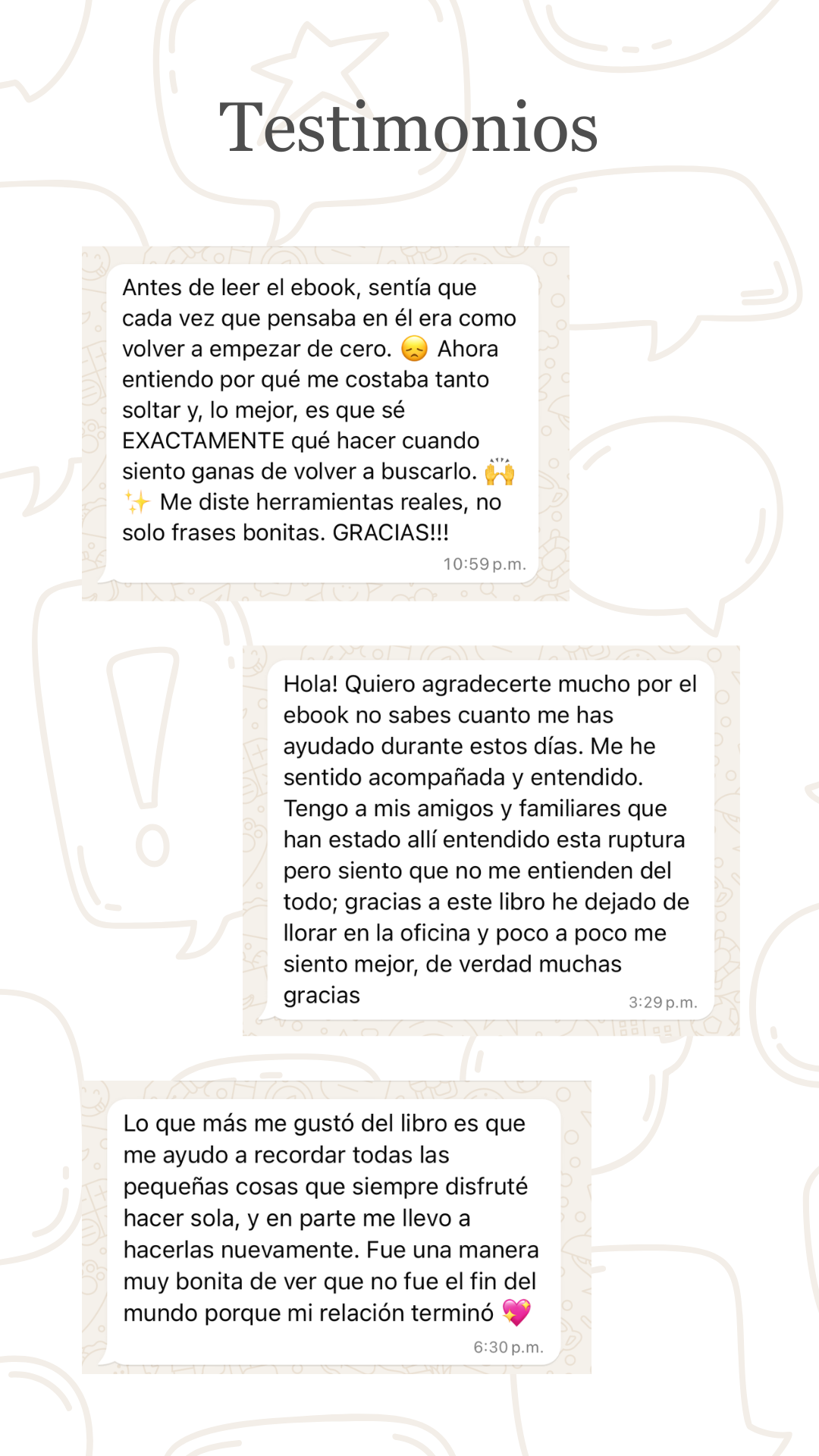 Mensajes reales de Instagram: historias detalladas sobre herramientas y acompañamiento.